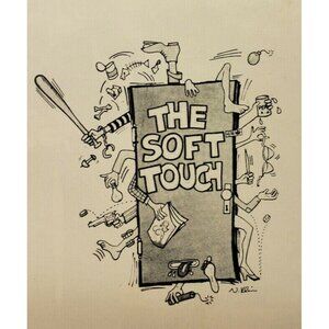 Playbill, "The Soft Touch" Wilbur Theater,Alan Arkin,Boston '75, (PA101)
